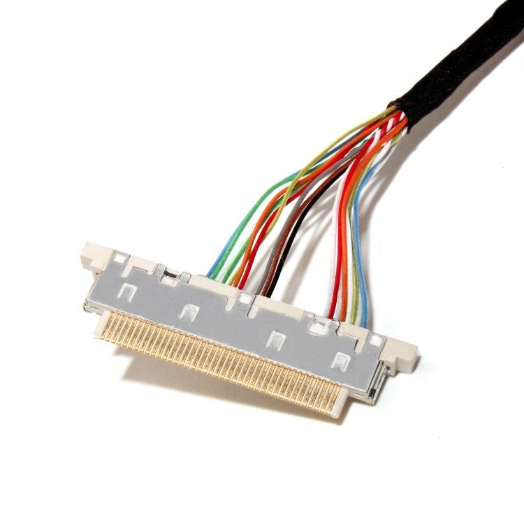 Hirose Shield Molex Micro Coaxial Lvds Cable Assembly