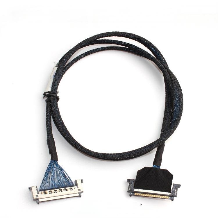 JAE Durable UL20276 LVDS Cable assembly for latops LCD cable