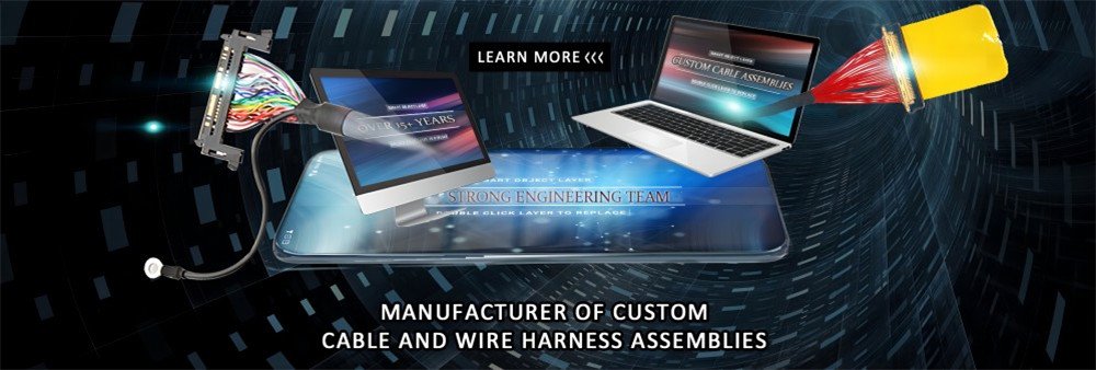 micro coaxial Lcd Cable assembly