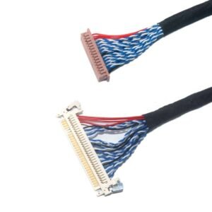30 Pin Lvds Cable EDP Cable For Shielded Lcd Panel Flat Cable