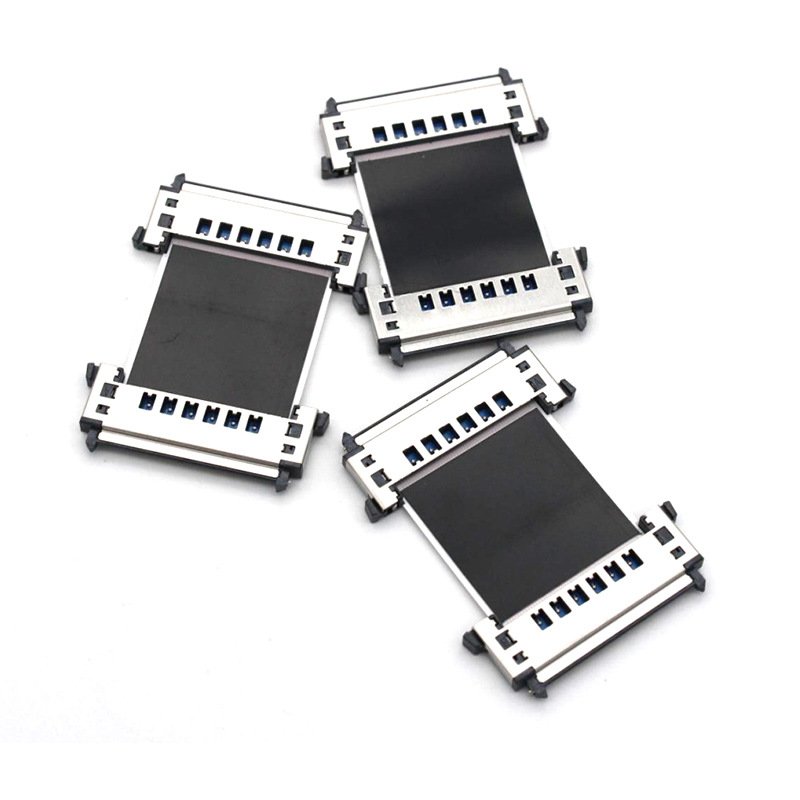 Custom 30 Pin Flexible FFC Cable Assembly V-by-One High Speed Flat Ribbon Harness for LCD Display