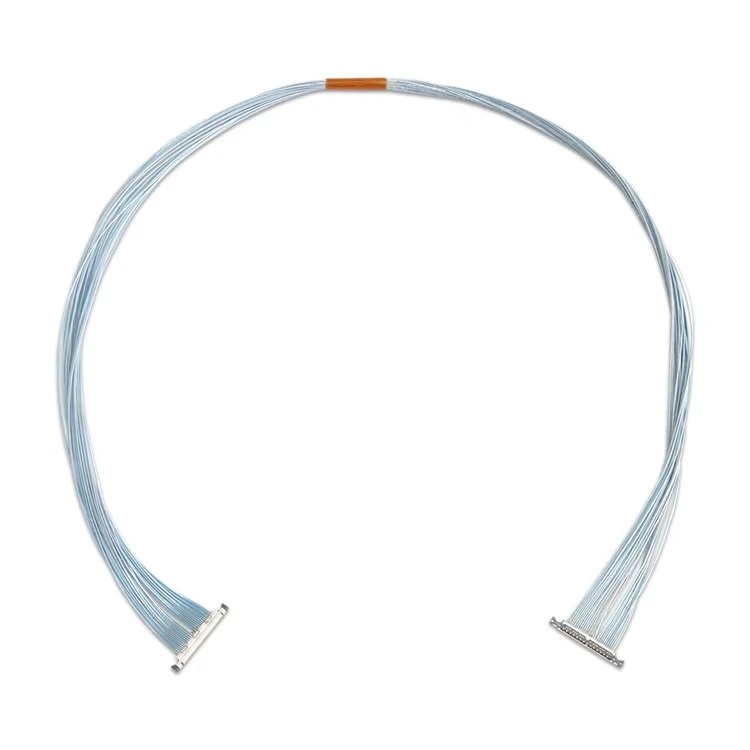 Custom 0.3mm Pitch Micro-Coaxial LVDS Cable 20496-026T-40 for Computer IP67 Rated Copper Core PTFE Insulated Adapter - Image 4