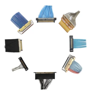 46AWG Micro Coaxial Cable Assembly Coaxial Harness for UAV(DRONE) with HRS CONNECTOR DF56 50P+DF56 26P+DF56 26P