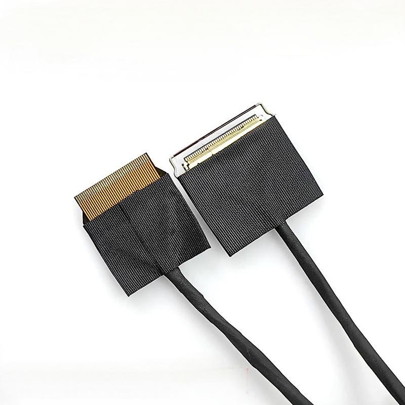 High-Speed EDP 20454-40Pin to 30Pin FPC Flat Flex Cable - Micro Coaxial LVDS Signal Wire for 4K Laptop Monitor