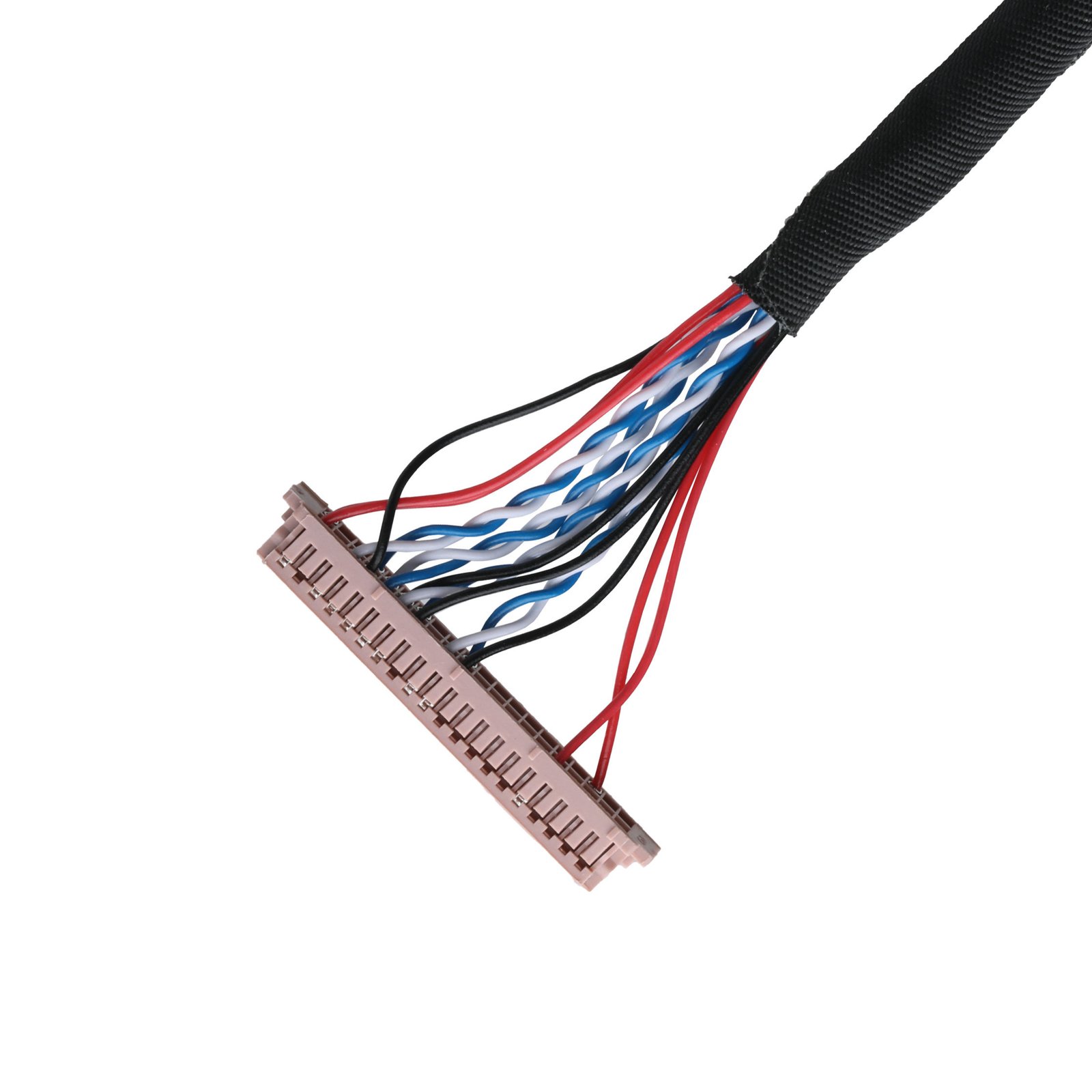 LVDS Cable Connector HIROSE DF13-40DS-1.25C HIROSE DF19G-20S Custom Wire Harness Screen Cable