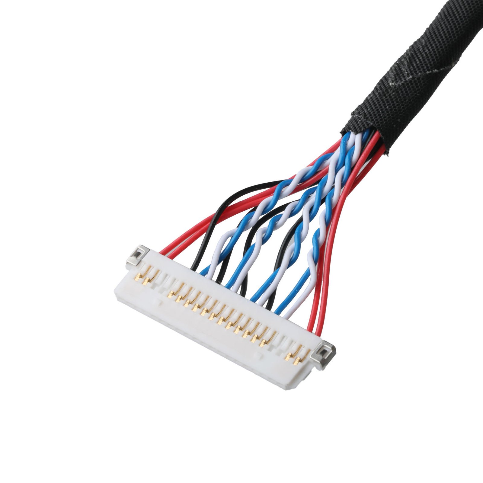 LVDS Cable Connector HIROSE DF13-40DS-1.25C HIROSE DF19G-20S Custom Shielded for Kiosk / POS / Advertising Machine Display - Image 4