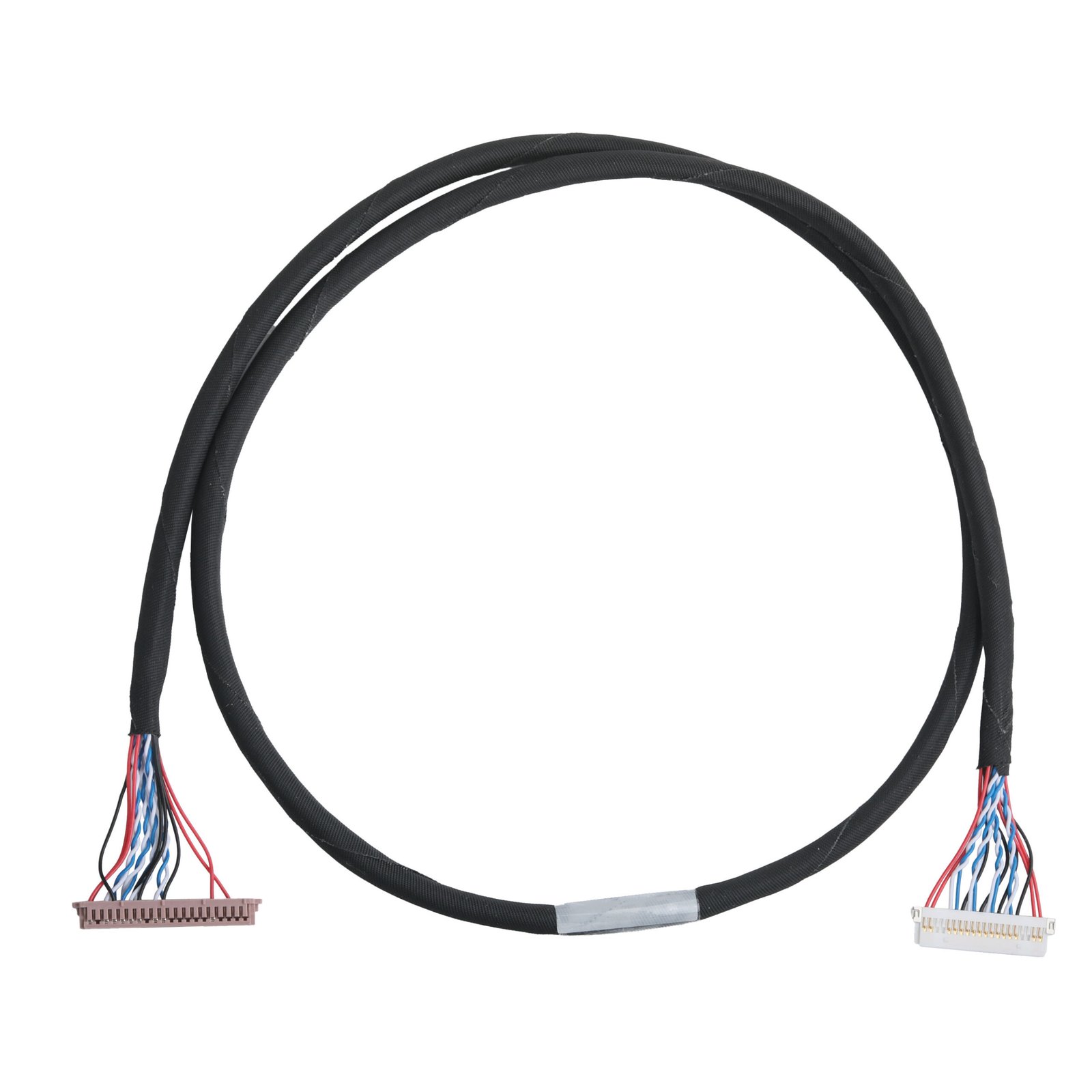 LVDS Cable Connector HIROSE DF13-40DS-1.25C HIROSE DF19G-20S Custom Wire Harness Screen Cable