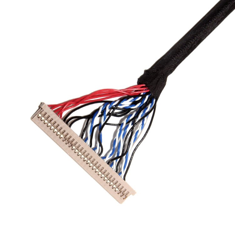 Custom Wiring Harness 41 Pin Led to Lcd Converter 40 30 Lvds Cable for Mini Itx Motherboard - Image 4