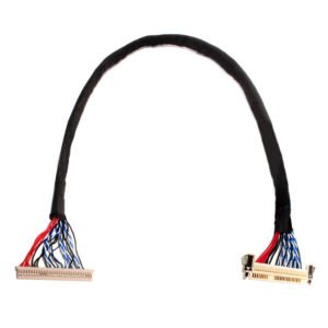 Custom Wiring Harness 41 Pin Led to Lcd Converter 40 30 Lvds Cable for Mini Itx Motherboard