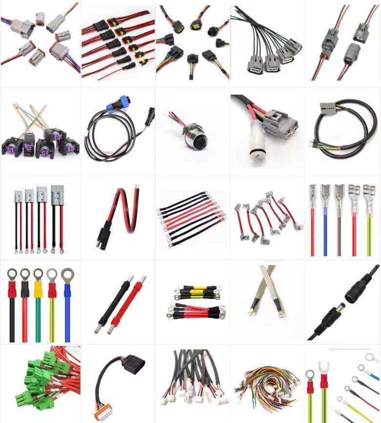 Automotive Waterproof Wire Harness 2Pin 1.5mm Pitch – Red Black Cable with Male Female Connector for Car Electrical Parts