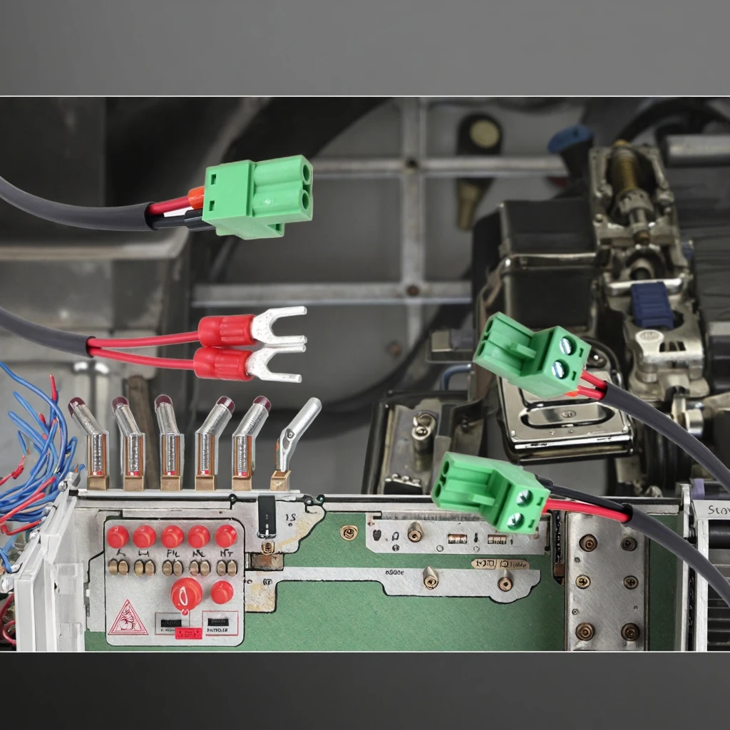 Custom Green Right Angle Pitch Pin Screw PCB Terminal Block Connector Cable Wring Harness - Image 5