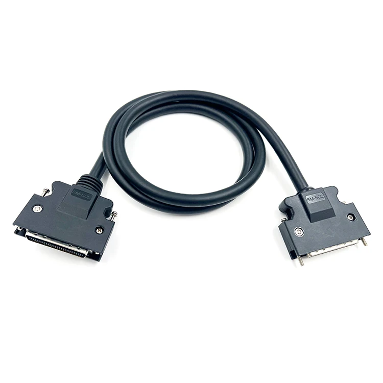 Factory Customized SCSI Hpdb 100-Pin to Double Hpdb 50-Pin Cable Assembly - Image 4